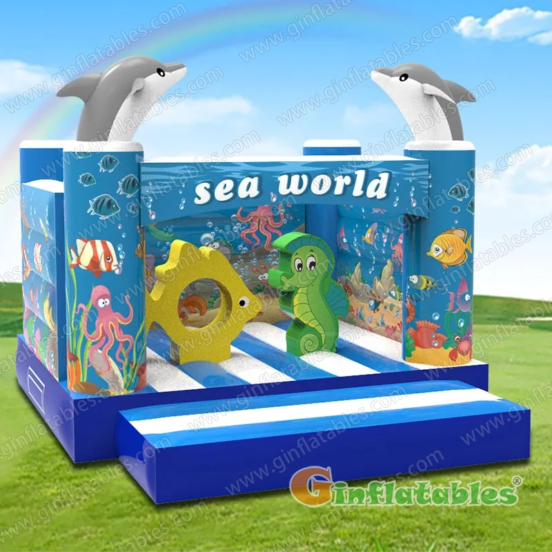 GB-361 Sea world bounce house